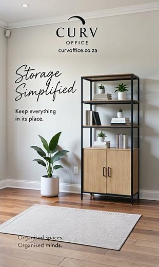 Modular Office Shelving | Curv Office