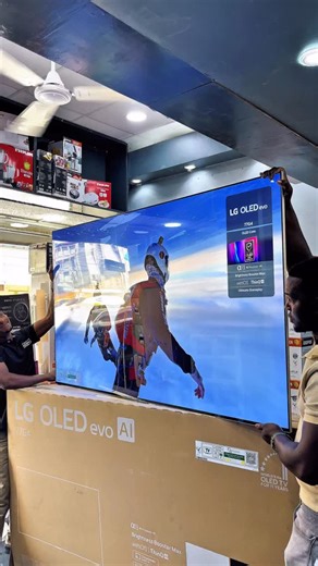 MR DIGITAL on Instagram: "LG OLED 77G4 New 🔥🔥🔥~ 9,800,000/- •Screen Size: 77 inches •Resolution: 4K UHD (3840 x 2160) •Panel: OLED evo with second-gen •Micro Lens Array (MLA) for increased brightness •Processor: Alpha 11 (A11) with AI processing •Refresh Rate: 144Hz, with support for 144Hz at 4K •Brightness: Enhanced with "Brightness Booster Max" and "AI Processor" •HDR Support: Dolby Vision, HDR10 •Viewing Angles: Wide viewing angles ✅1 Year Warranty Sealed Box ✅Yes We Deliver ✅Free tv Brack