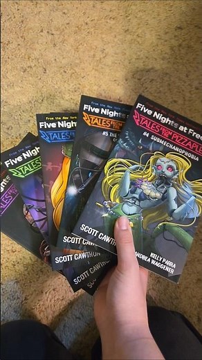 TALES FROM THE PIZZAPLEX!!!!! #viral #fnaf #talesfromthepizzaplex #collection #books #horror