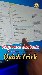 💻 Delete File Permanently 🔥 Keyboard Shortcut Trick | Computer Tips & Reels 🧠🚀 #reels #computer #viral #tech #instagood #shardacomputer | Aniket Kumar