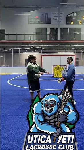 Coach Tony, how to play box lacrosse defense, learn distance with this drill #defense #boxlacrosse