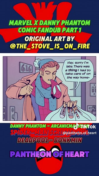 Danny Phantom meets Spider Man and Deadpool | Marvel Crossover