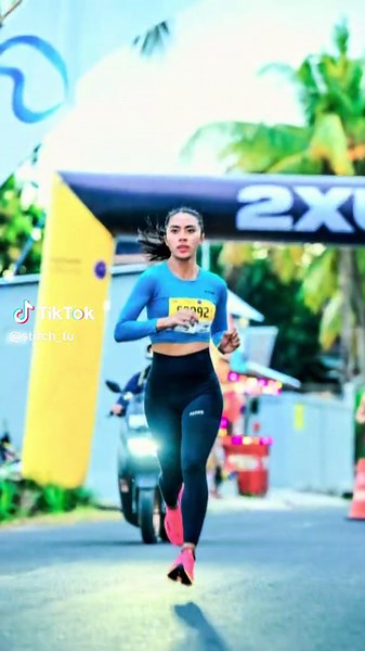 Competitive Running Event Highlights and Finish Line Success