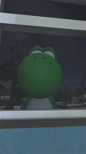 Big Yoshi outside