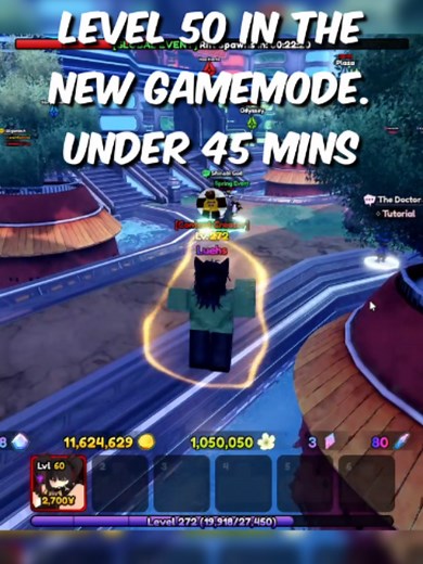 HOW TO GET TO LEVEL 50 UNDER 45 MINS! #animevanguards #madara Credit: CheffGM (On YouTube)