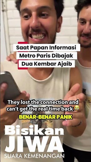 Metro Hack : Prank Genius Les French Twins di Paris