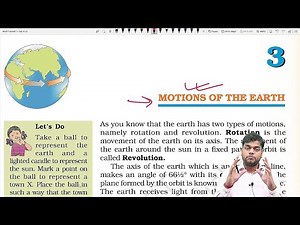 Class 6 Geography Chapter 3: Motions of the Earth [Full Chapter]