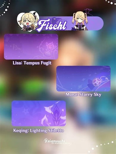 Genshin Profile Combos (Pt.13) #genshinimpact #trending #hoyocreators