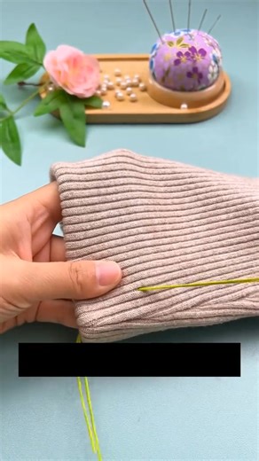 How to Shorten Sweater Sleeves and Add Beautiful Lace Edging #sewingtutorial #sweater #stitching #l | Stitchsewcraft