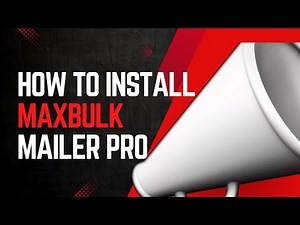 How to install Maxbulk Mailer pro