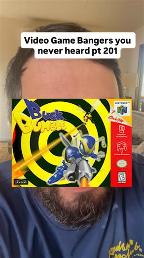 Shaun Lewin on Instagram: "Have you heard this one? #retrogaming #nostalgicgaming #buckbumble buck bumble for N64. Video game bangers."