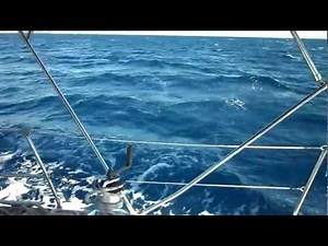 Topless Sailing in Corfu in 25knts of wind