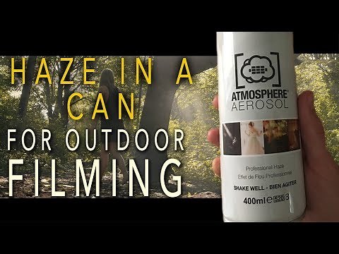 Atmosphere Aerosol "Haze in a Can" Outdoor Test for Filmmakers and Photographers