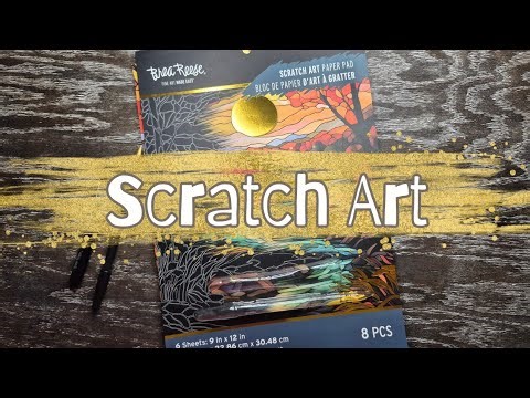 Scratch Art & some Mad Libs #scratchart #wordgames