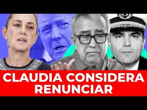 SHE WANTS TO LEAVE THE PALACE! The Rocha Moya case is forcing Sheinbaum to back down: she can't t...