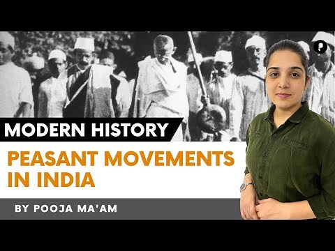 Peasant Movements in India | Farmer Movements in India ‪@ParchamClasses‬