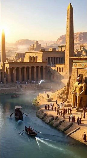 What Did Ancient Thebes Look Like 3000 Years Ago?, Lost City of Egypt Revealed,