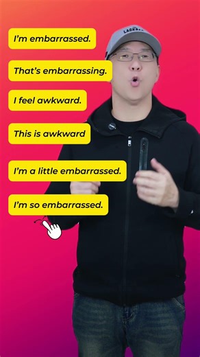 S222｜9 ways to say “I’M EMBARRASSED” (real English)