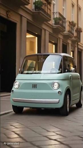 World’s Smallest Car? Fiat Topolino 😲⚡