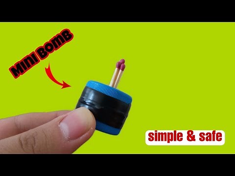 How to make 2 Models Mini Bomb (simple & safe)💥🔥
