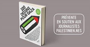 100 CARTOONS FOR GAZA