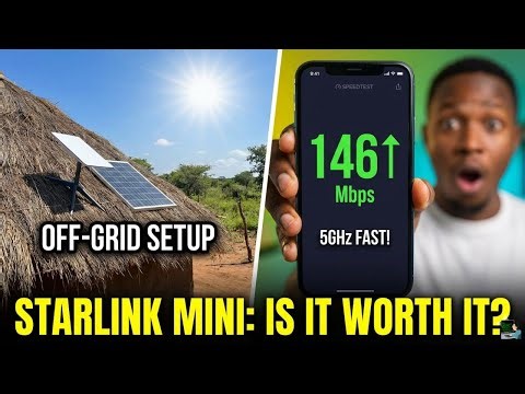 Starlink Mini Off Grid in Rural Kenya | Honest Speed Test