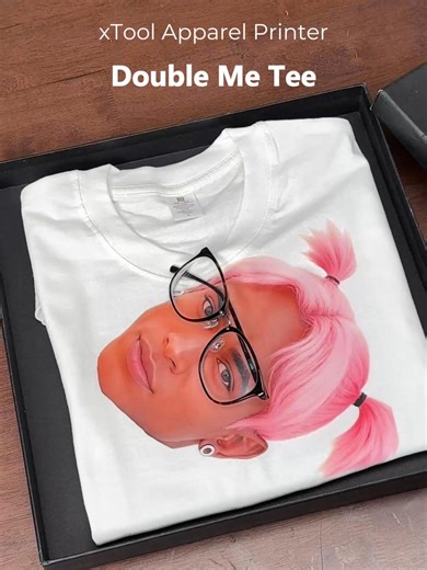 Create Custom T-Shirts with xTool Apparel Printer