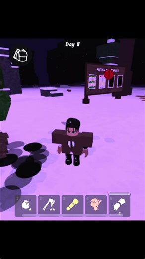 Chopping trees — what a thrill | Roblox #roblox #99nightintheforest