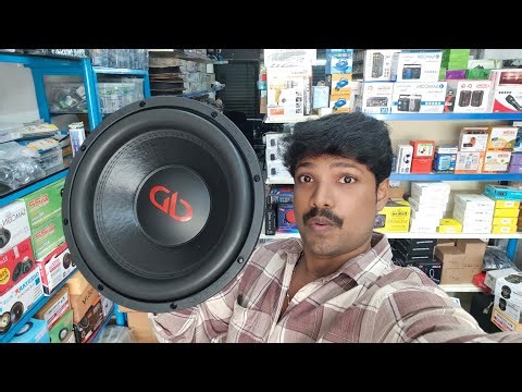 DD 100 series 12 inch subwoofer 250 watts Rms 🔊🔥