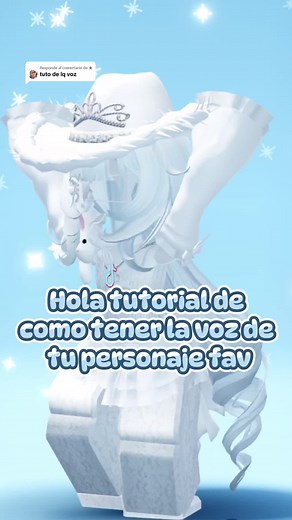 Cómo Obtener la Voz de tu Personaje Favorito en Roblox