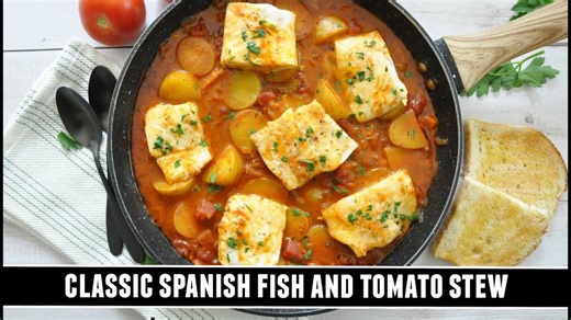 Classic Spanish Fish & Tomato Stew – Quick & Easy One-Pot Recipe