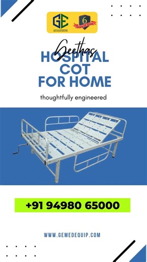 Home Healthcare Equipment Manufacturer in Coimbatore | Hospital Cot, Adult Walker & Commode Chair