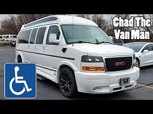 Under Vehicle Lift! 2021 GMC FULL-SIZE Wheelchair Van | Chad The Van Man