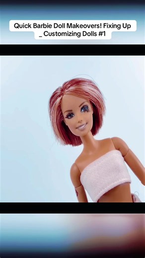 Quick Barbie Doll Makeovers! Fixing Up _ Customizing Dolls #1 #quick #barbie #doll #customizing