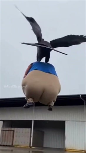 Giant Bird Clip Has People Doing a Double Take 😳