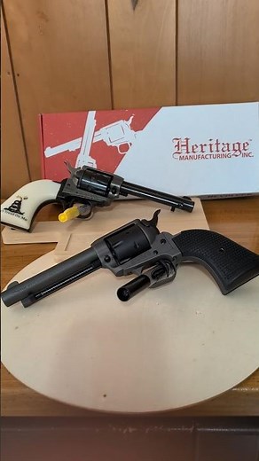 Heritage Rough Rider Cowboy Revolvers 22LR/22 Magnum Convertible made in the USA.