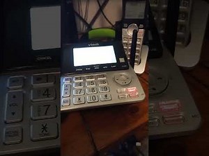 VTech corded cordless phone cs5249dect dect 6.0