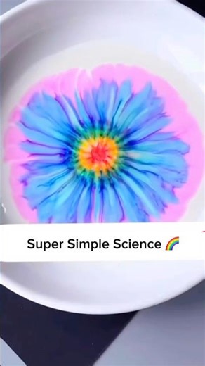 Super simple science 🌈✨#shorts #art #draw #youtubeshorts