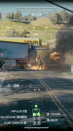 💥Reventando enemigos con el tanque 💥