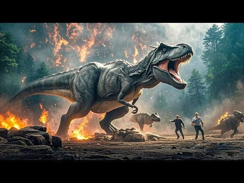 When everyone goes to visit the Indominus Rex, it suddenly comes to life and starts hunting humans!