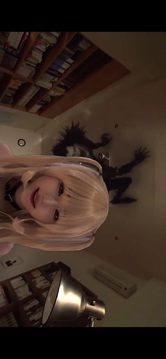 Misa Amane Cosplay and Death Note Apple Challenge