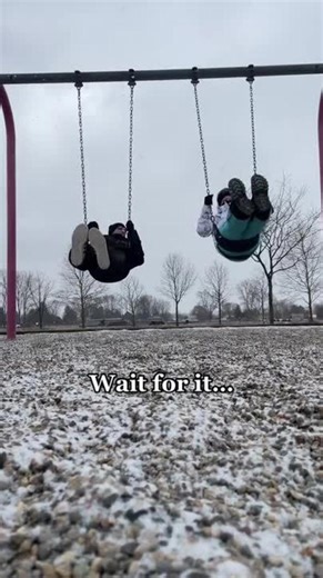 Couple Swings Together Until Woman Slips and Falls