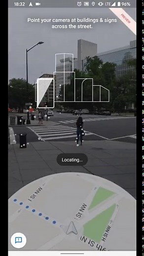 Google Maps AR demo 3