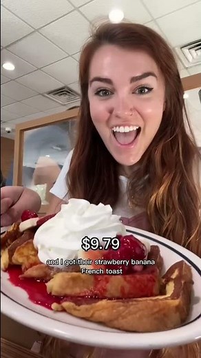 Only eating at ihop for a full day! #foodie #shorts #breakfast #eating #pancakes #ihop #waffles