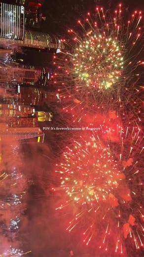 Fireworks Celebration in Singapore | NDP 2025