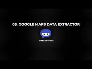 05 Wasend 2022 - Gmaps Data extractor