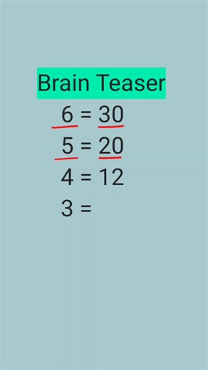 30 sec math challenge😎🧠 #short #mathstricks
