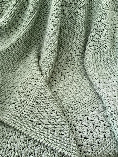 Field and Forest Crochet Throw PATTERN (english Only) - Etsy