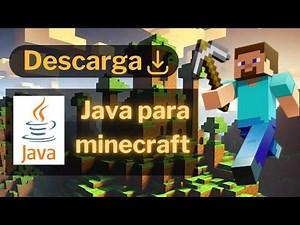 Cómo descargar Java para Minecraft ☕🔽