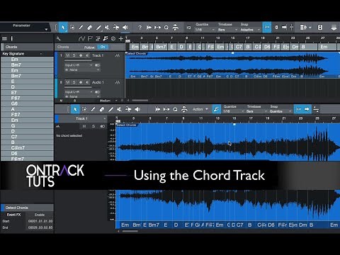 Using the Chord Track to Detect Chords in your Songs - Studio One